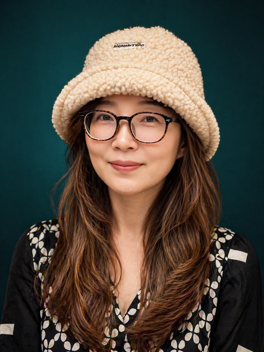 毛茸茸漁夫帽(卡其)